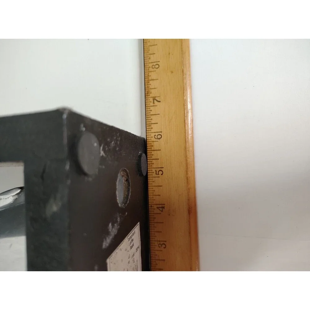 Horse head book end only 1 pc 6 3/4 inches aluminum and wood